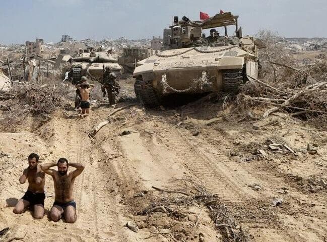 מחבלים בחמאס נכנעים ללוחמי צק״ח גבעתי שמכריעים את גדוד בית חאנון