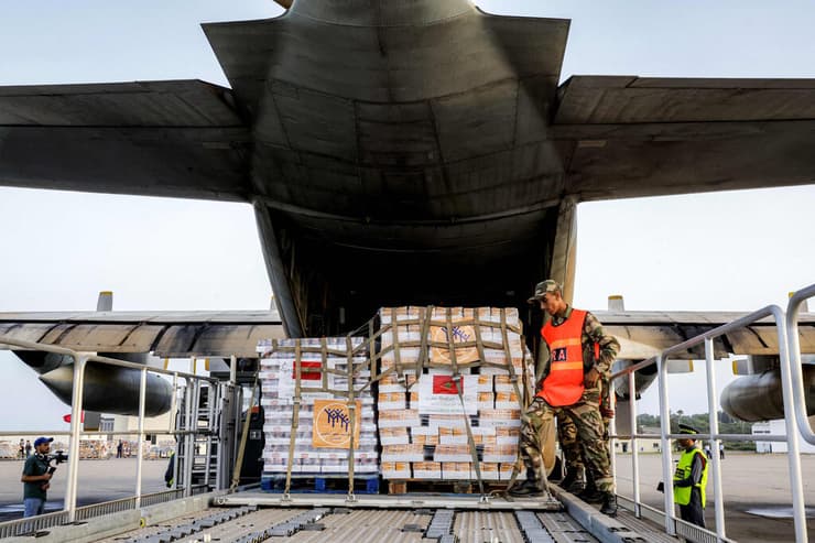 סיוע הומניטרי לעזה ממרוקו