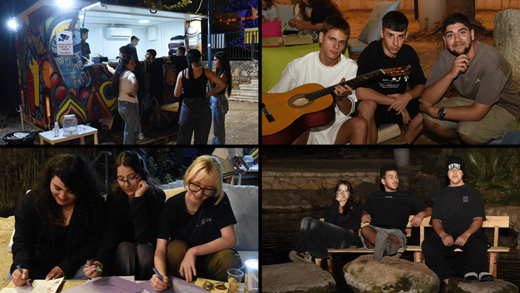 פעילות לילית לבני נוער בקריית שמונה בחופש הגדול