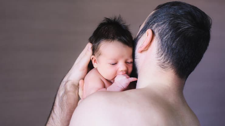 תינוק, אבא