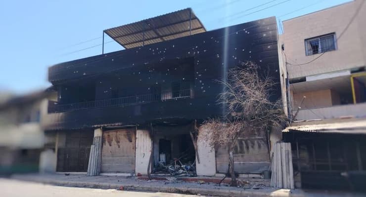 תיעוד ההרס בא-סווידא