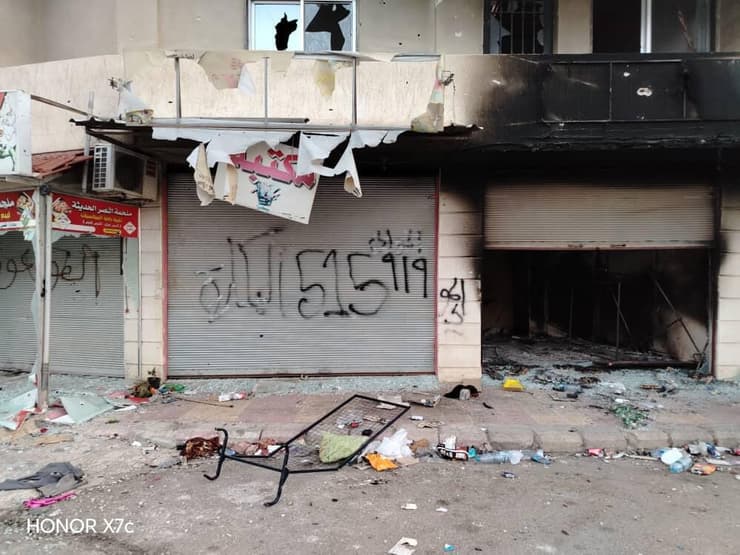 תיעוד ההרס בא-סווידא