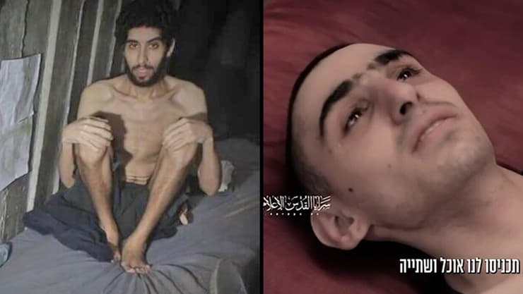  רום ברסלבסקי ואביתר דוד בשבי חמאס. הצלב האדום יעביר סיוע?