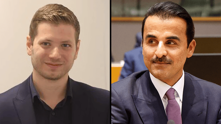 אמיר קטאר שייח' תמים בן חמד אל-ת'אני, יאיר נתניהו