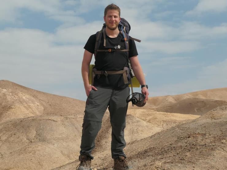 "דוב קוטב במדבר". סמל אסיף לוגר ז"ל במקום שאותו הכי אהב בעולם   