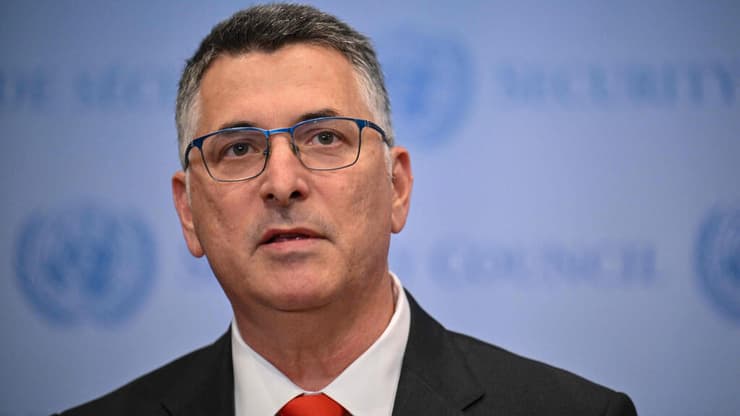 שר החוץ גדעון סער עם שגריר ישראל באו"ם דני דנון ביו יורק