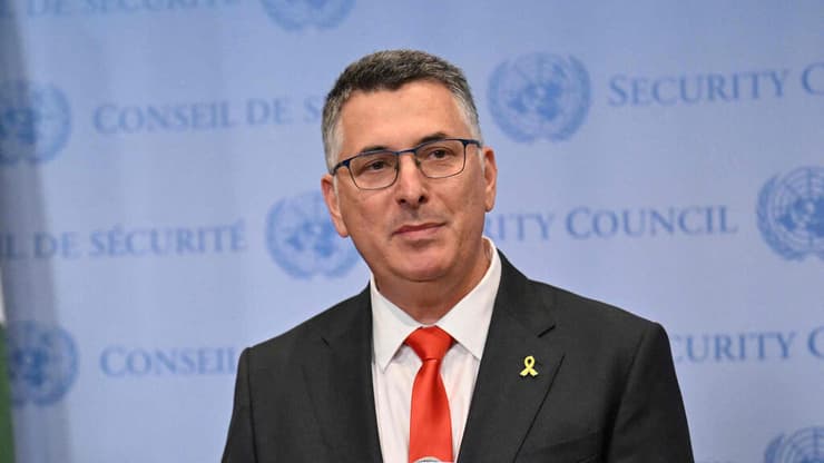 שר החוץ גדעון סער עם שגריר ישראל באו"ם דני דנון ביו יורק