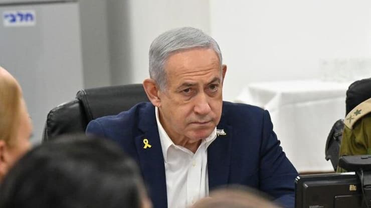 תוכנית ממשית או תרגיל טקטי? נתניהו (צילום: קובי גדעון/לע״מ) ראש הממשלה נתניהו בגיוס חיל שריון וחיל הנדסה קרבית ב בקו״ם