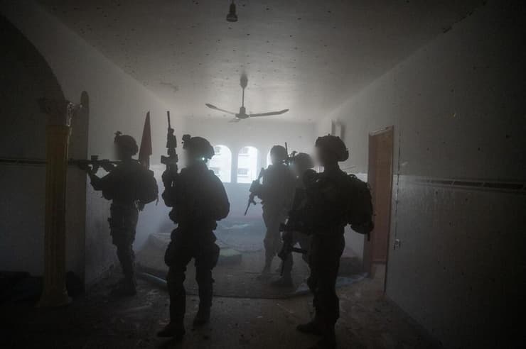 פעילות כוחות צוות הקרב של חטיבת כפיר בדרום חאן יונס