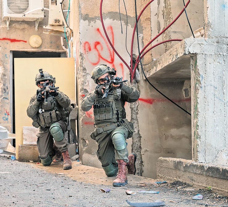 לוחמי צה"ל בג'נין