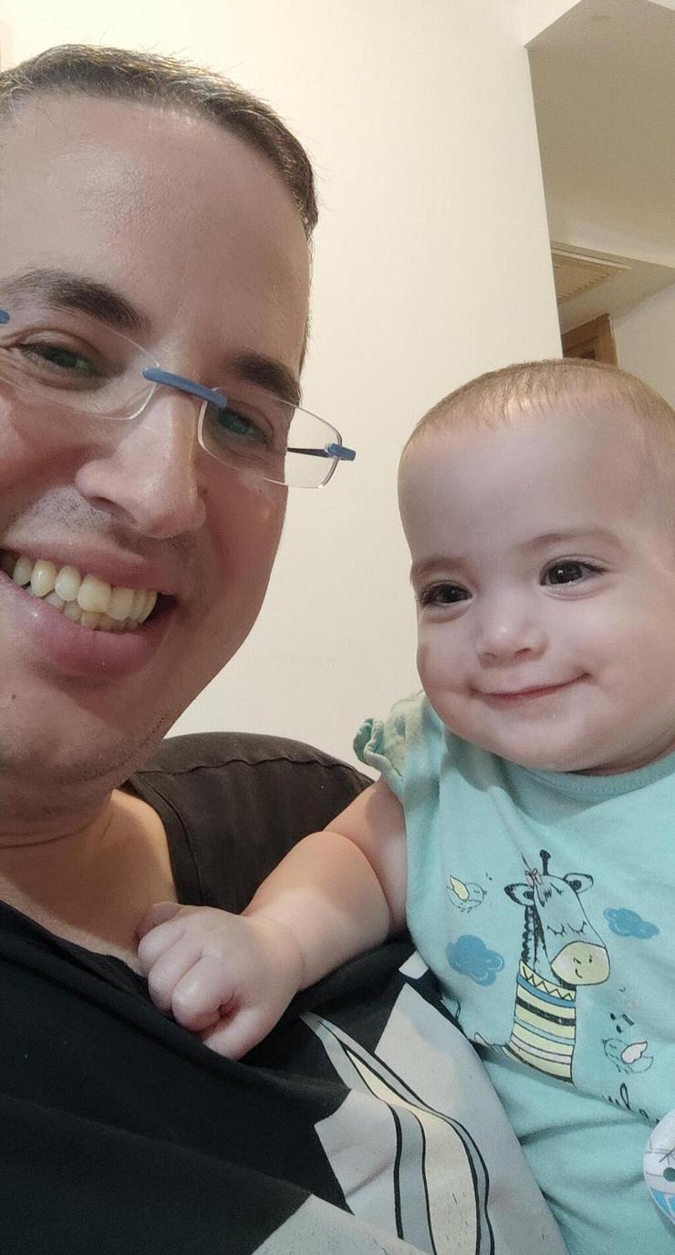 הוד רייכרט עם בתו כליל