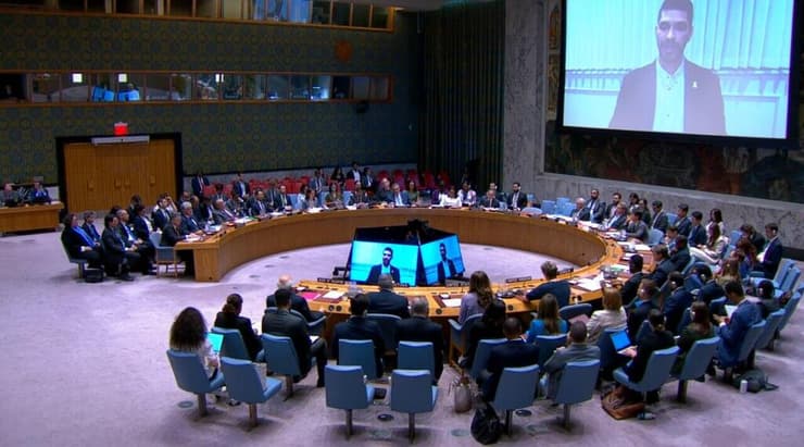 עילי דוד מדבר בעצרת האו"ם