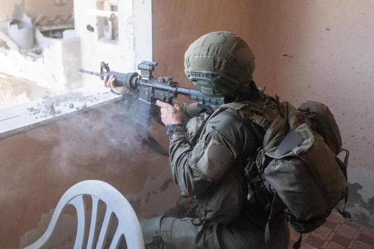 פעילות כוחות צוות הקרב של חטיבת כפיר בדרום חאן יונס