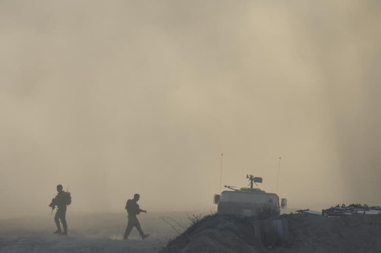 טנקים ישראליים ברצועת עזה