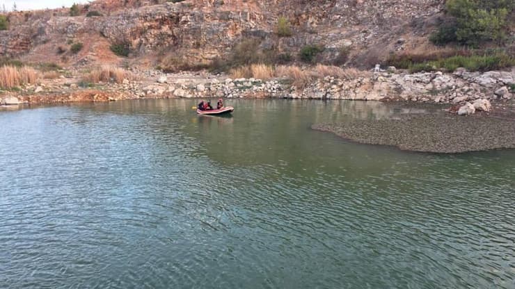 סריקות אחר נער נעדר במחצבת געתון
