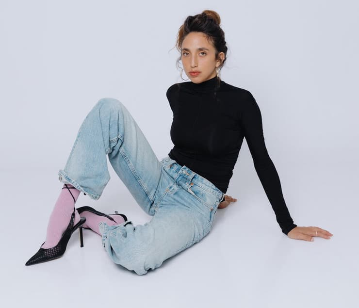 "אלבום זה כמו ילד". מעיין ליניק (צילום: איה זך) מעיין ליניק