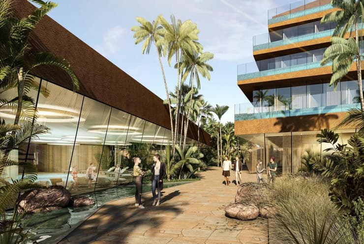 הדמייה: מלונות אפריקה ישראל VERT מצפה רמון