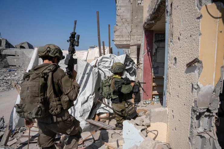 תיעוד מתקיפת מטרות של ארגון הטרור חיזבאללה ברצועת עזה