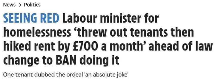 בריטניה השרה לענייני חסרי בית הומלסים רושנארה עלי התפטרה