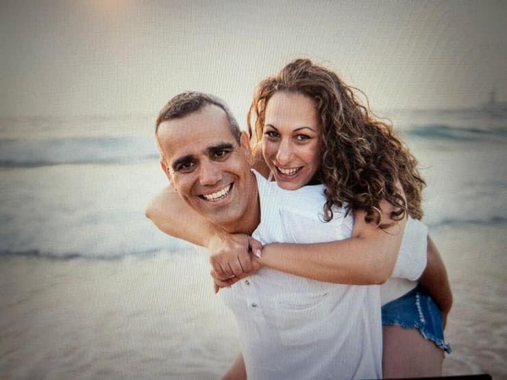 החטוף עמרי מירן ואשתו לישי 