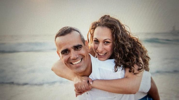 החטוף עמרי מירן ואשתו לישי 