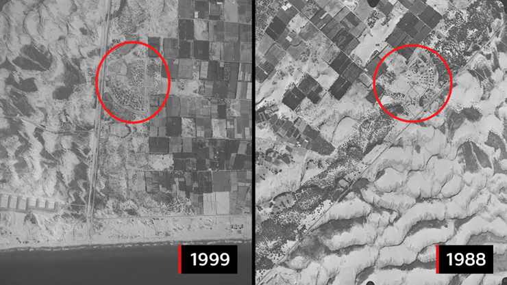 היישוב אלי סיני בגוש קטיף לפני ההתנתקות