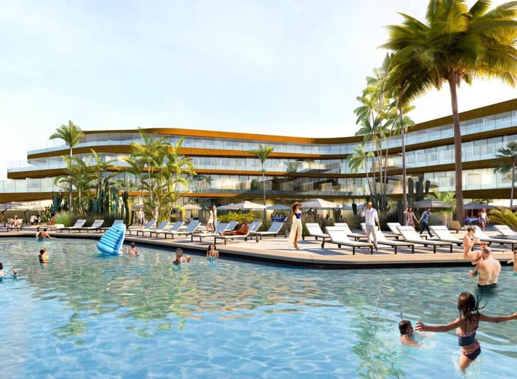 VERT מצפה רמון (הדמייה: מלונות אפריקה ישראל) VERT מצפה רמון