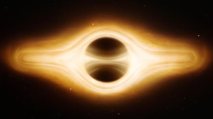 חור שחור סופר-מאסיבי עם דיסקת ספיחה