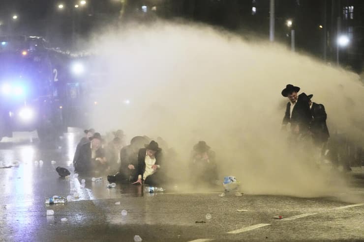 מחאת חרדים בירושלים