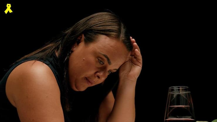 הדס אדר בת זוגו של תמיר אדר החטוף בעזה, מתוך סרטון ל ט"ו באב של נשות החטופים