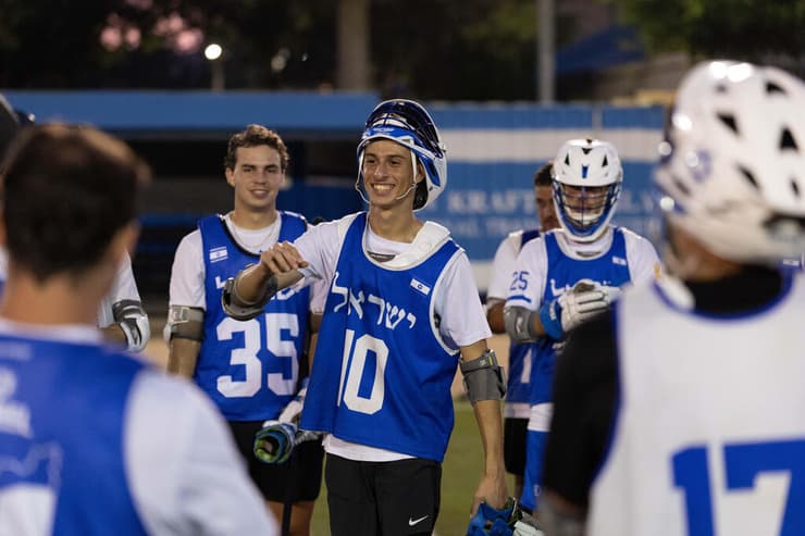  שחקני נבחרת הלקרוס עד גיל 20 