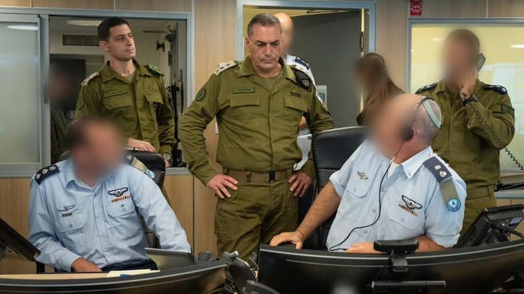 הרמטכ"ל בהערכת מצב במוצב הפיקוד העליון של צה"ל