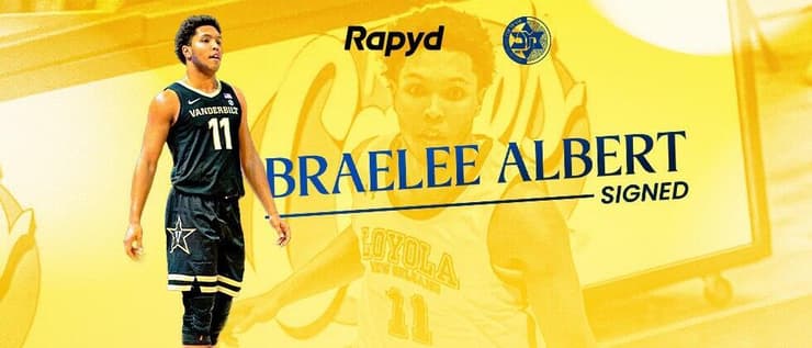 יושאל בעונה הקרובה לקבוצה אחרת. אלברט (צילום: האתר הרשמי של מכבי ת"א) אלברט