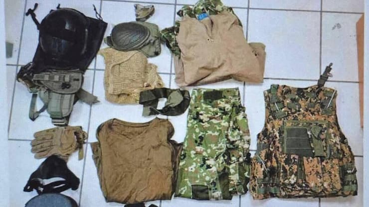 צילום: דוברות המשטרה אב ובן נעצרו בחשד לתכנון מספר פיגועים נגד כוחות הביטחון