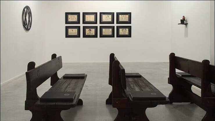 מתוך התערוכה "לקסיקון העיקרים" בגלריה ג'ולי מ.