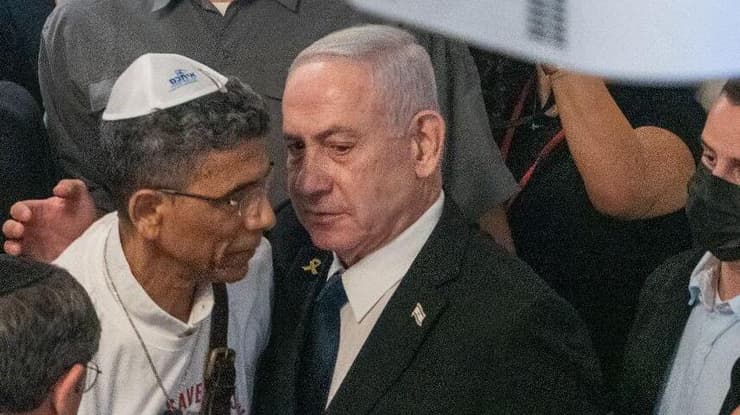 נתניהו ואביו של אביתר דוד