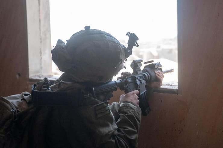  צוות הקרב של חטיבה 401 חיסל צלף שירה לעברם