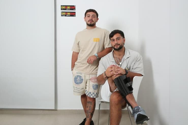 אלמוג מאיר ג'אן ובן לנדי (צילום: ריאן פרויס ) אלמוג מאיר ג'אן ובן לנדי