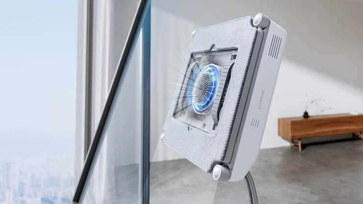 הרובוט מנקה החלונות של ECOVACS 