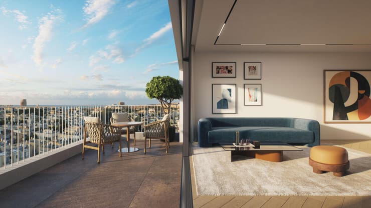 פרוייקט D Point שיכון ובינוי נדל"ן