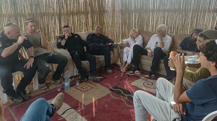 בן גביר בסיור בגוש עציון