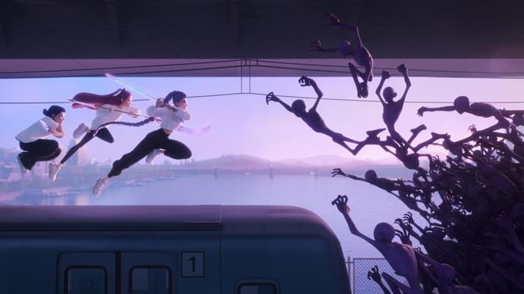 עשו הכול נכון. מתוך "ציידות השדים של הקיי פופ" (צילום: באדיבות נטפליקס) מתוך "ציידות השדים של הקיי פופ"