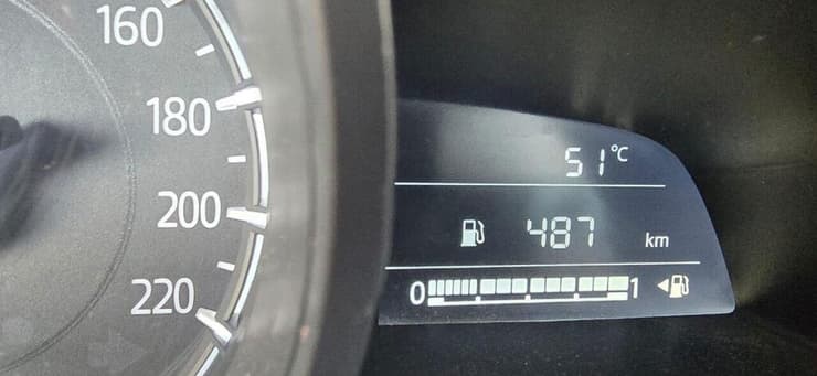 51 מעלות נמדדו ברכב באילת