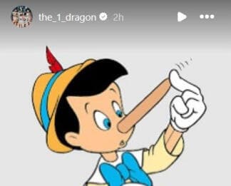 הפוסט של גוראן (צילום צמסך) הפוסט של גוראן דראגיץ'