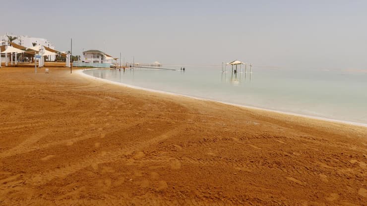 ים המלח (צילום: REUTERS/Sinan Abu Maizer) ים המלח