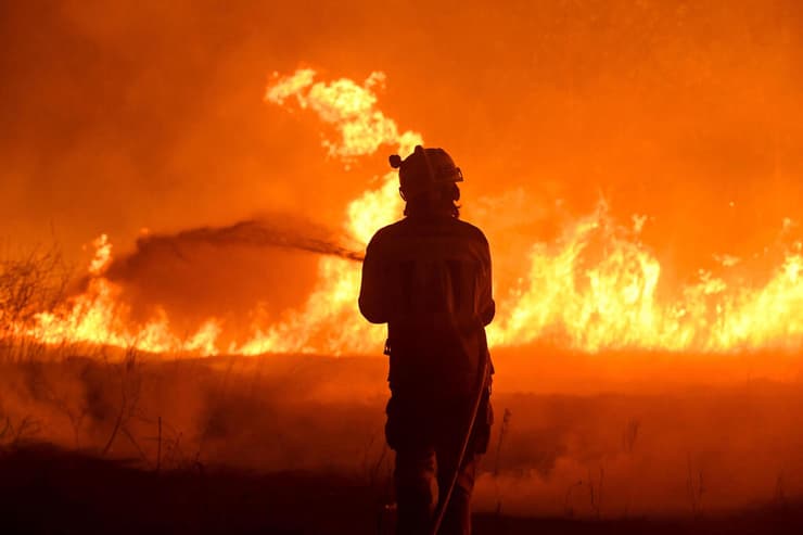 גל חום שריפות אירופה צפון מערב ספרד