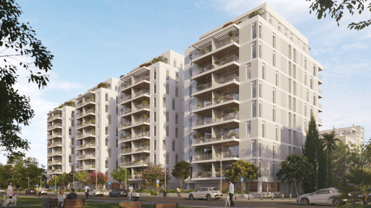 פרוייקט D Point שיכון ובינוי נדל"ן