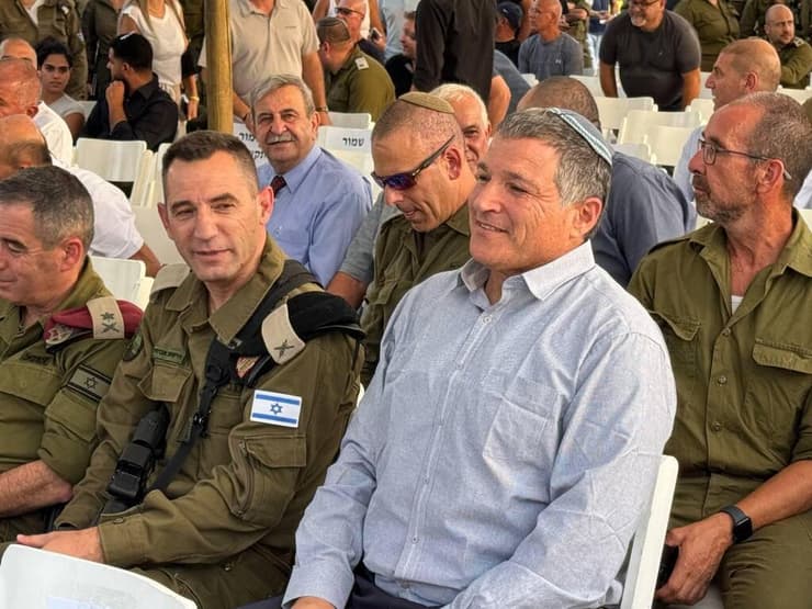 דוד זיני בטקס חילופי מפקד פיקוד הצפון