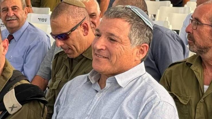 דוד זיני בטקס חילופי מפקד פיקוד הצפון