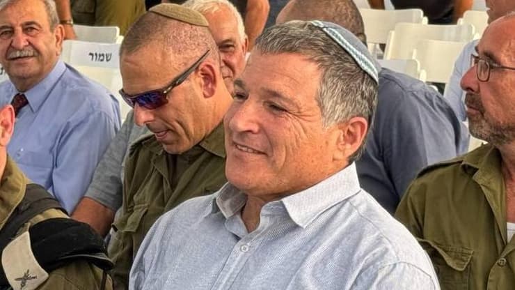 דוד זיני בטקס חילופי מפקד פיקוד הצפון